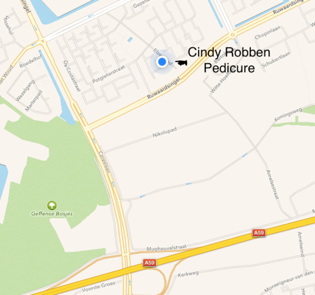 Afbeelding van route.